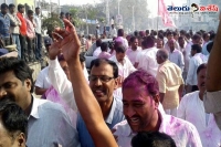 In narayankhed bypolls trs party in lead