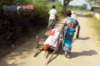Family drags adivasi woman s body to crematorium in odisha