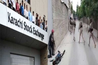 Gunmen wage deadly battle at pakistan stock exchange