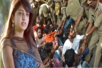 Security beefedup at inter board actress poonam kaur panic on students sucide