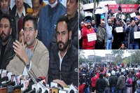 Raghav chadha faces stiff opposition as disgruntled aap workers lay siege to press meet