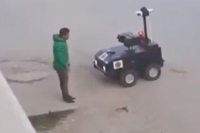 Tunisia using unmanned robots to enforce lockdown during coronavirus