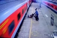 Rpf constable rescues man who slipped while alighting from moving train at borivali