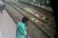 Man lies on railway track in suicide attempt in kurla of maharashtra