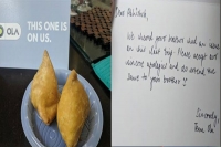 Ola sends samosas to this gurgaon man over cab cancellation charges