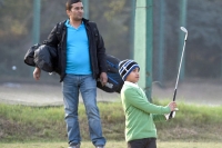 Indian village boy seeks glory in world golf