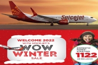 Spicejet launches winter sale with fares starting at rs 1 122