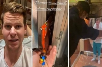 Steve smith gets trapped in lift for almost an hour shares experience on instagram