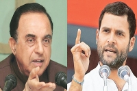 Subramanian swamy gives free advice to opposition leader