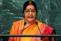 Abandon kashmir dreams sushma swaraj tells pakistan