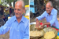 Elderly man sells unique sprouts chaat in kanpur his infectious smile steals the show