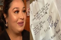 Us customer who gave a tip worth rs 2 lakh to waitress asks her to return it