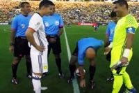 Copa america match delayed after toss coin lands on its edge