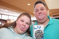 Father of three breaks guinness world record for the worlds widest tongue