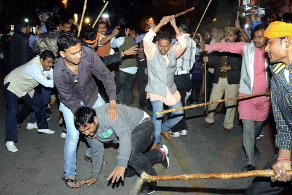 Clashes between 2 different category people in gujarath state