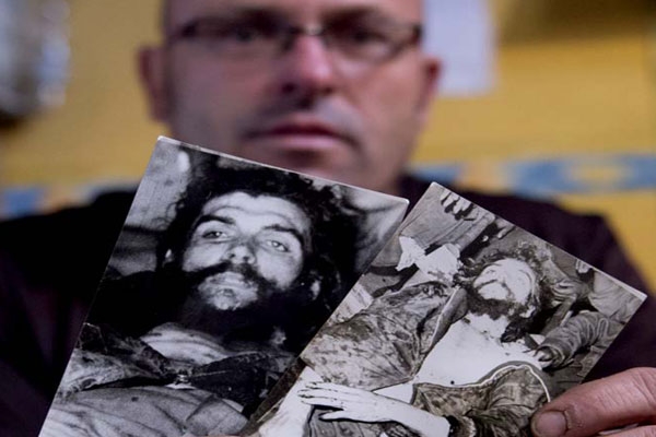 Che guevara death time photos revealed by a spain soldier nephew