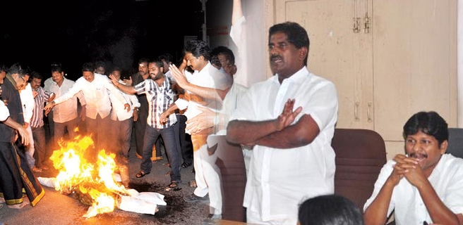 Ashok babu fire on seemandhra leaders