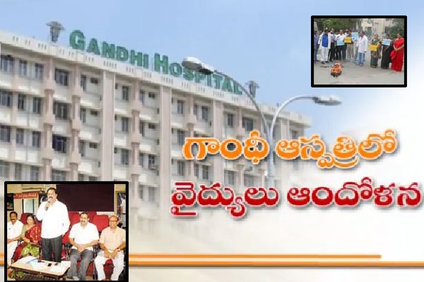 Telangana doctors attacked us andhra doctors at gandhi hospital