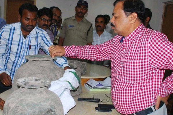 100 years old temple belongings found under house