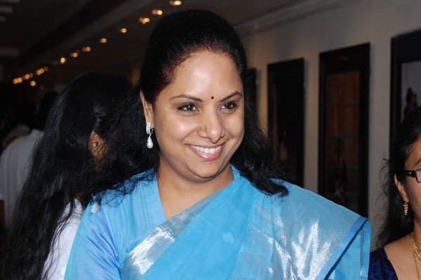 Trs mp kavita comments on telangana not part of india
