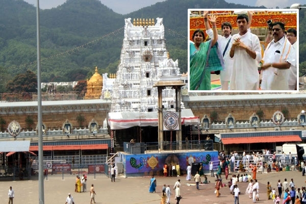 Dumb boy calls amma after visiting tirumala temple