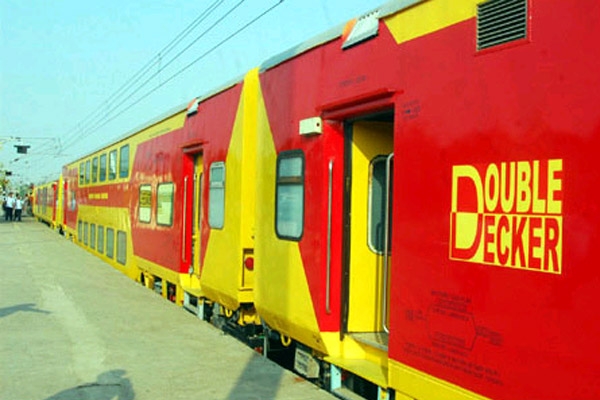 First double decker train of sc rly starts on may 13