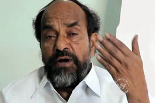 R krishnaiah condemns chandrababu decission