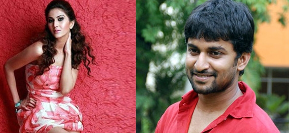 Actress vani kapoor with hero nani