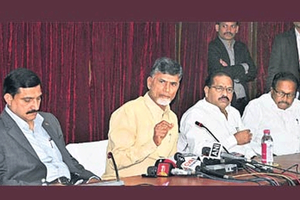 Chandrababu seeks special status to ap