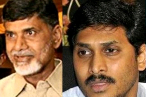 Tough contest between babu and jagan