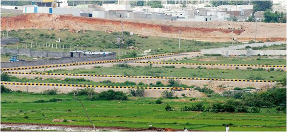 Land flat layout in vizag