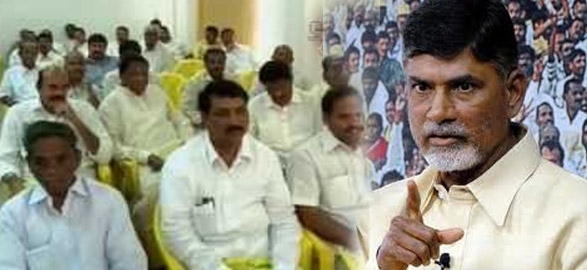 Tdp sarpanch candidates meet on chandrababu naidu