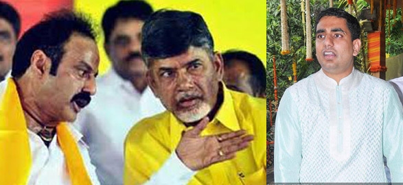 Samaikyandhra movement away to balakrishna and lokesh babu