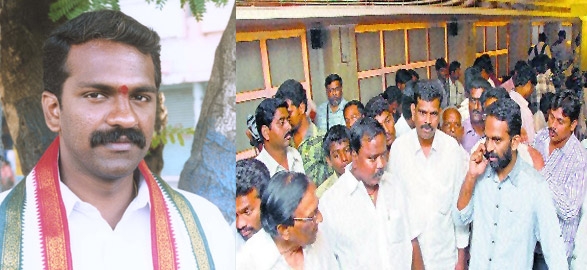 Political case against vangaveeti radhakrishna in vijayawada