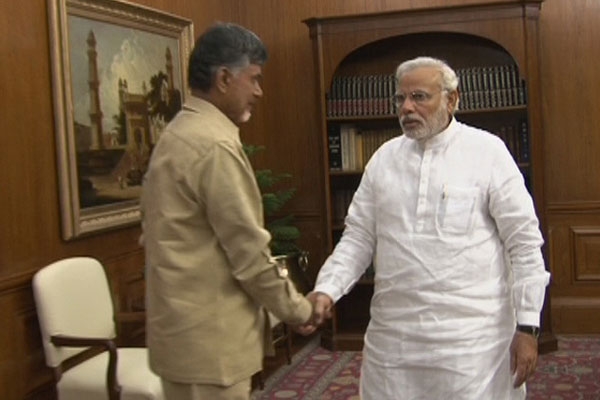 Chandrababu naidu asks pm modi to ntpc power