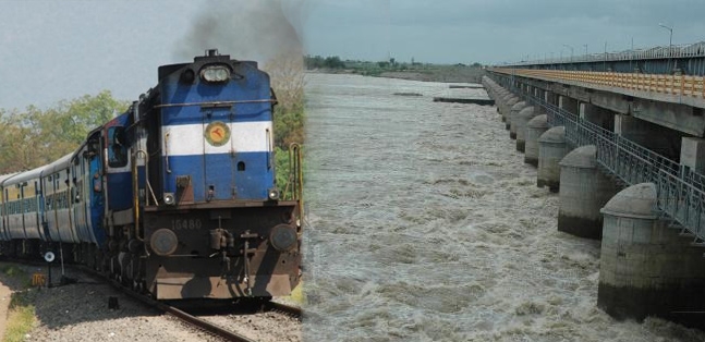 Flood threat to meghadri gedda reservoir in visakha