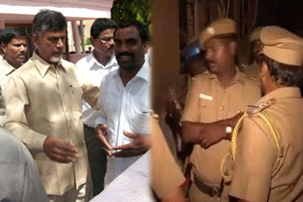 Chandrababu naidu in kuppam tour