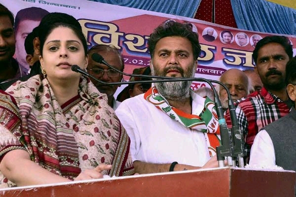 Congress party asks ec for arranging security to campaigning nagma