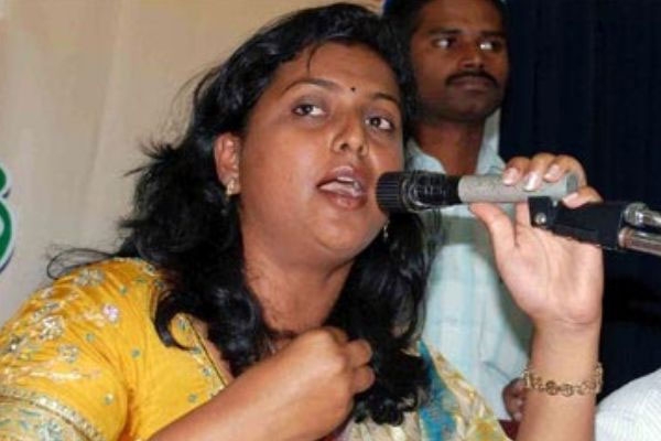 Ttdp leader yamini bala fire on nagari mla roja for her statements and actions at assembly
