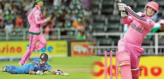 South africa crushed india by 141 runs runs first odi