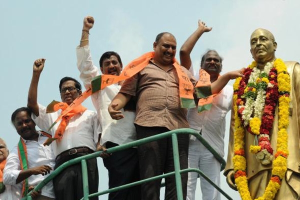Residual state of ap formation celebrated by bjp
