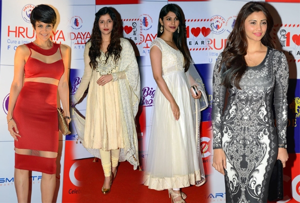 Celebrities at 100 hearts red carpet by ccl