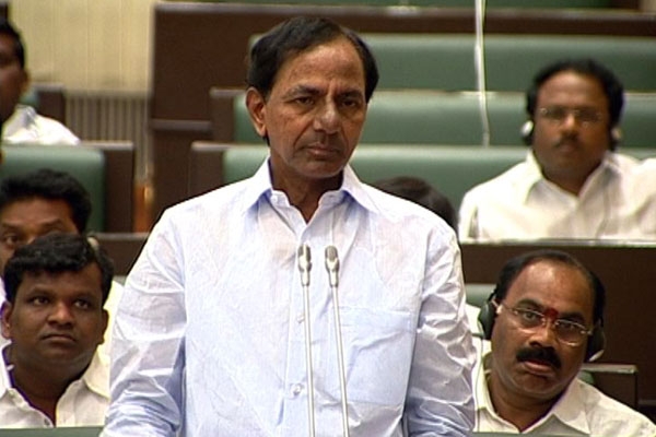Telangana goernment following ys heritage in defections telangana assembly rocked on the issue