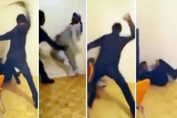 Father killed his daughter and bruthally beater her wife