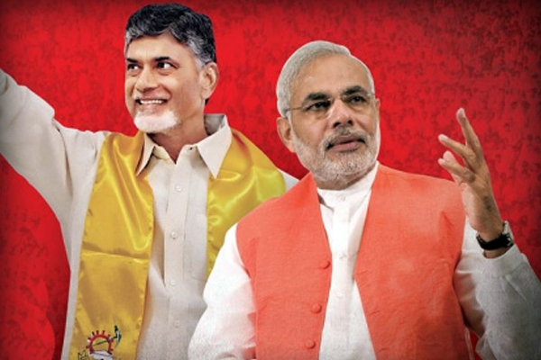 Chandrababu and modi flexis fired in kadapa district pulivendula