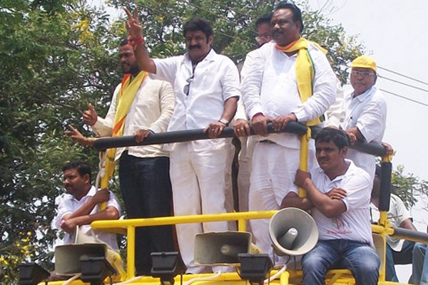 Balakrishna election campaign in srikakulam
