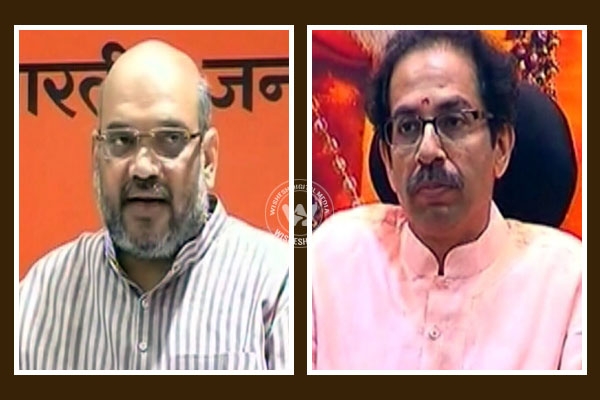 Amit shah calls uddhav thackeray on seat sharing in maharashtra