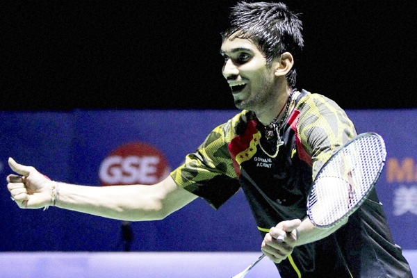 Kidambi srikanth won quarters finals hongkong open super series