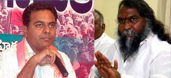 Political mla jagga reddy fire on trs mla ktr
