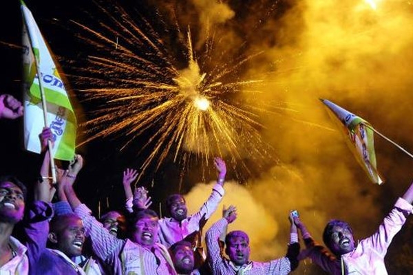 New telangana celebrations by all parties